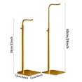 thumbnail image 2 of Adjustable Length Metal Display Stand for Home Party Store Retail Banner Product Display Space Saving Easy Install Clean, 2 of 5