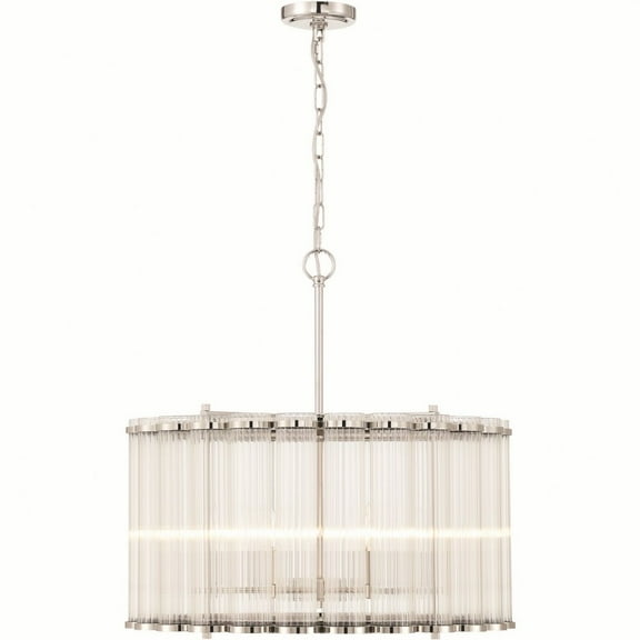 Eurofase Lighting - Glasbury - 6 Light 2-Tier Chandelier-24 Inches Tall and