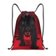 thumbnail image 1 of Fotbe Black Panther Red Background Bolsa Mochila con Cordón Estampada, Bolsa de Gimnasio Deportiva, Bolsa Cinch, Bolsa con Cordón para Hombres y Mujeres-Small, 1 of 6