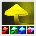 thumbnail image 5 of Lámpara de hongo mágico con sensor de hongo, luz nocturna LED que cambia de 7 colores, mini cama de ensueño, linda luz nocturna colorida para adultos y niños para dormitorio, baño (2 piezas), 5 of 5