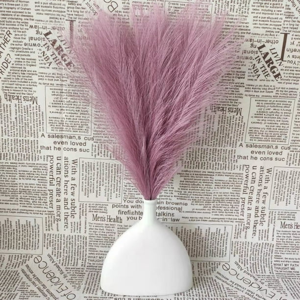Vase Filler Faux Plant Fluffy Artificial Fake Plants Silk Cloth Plumes