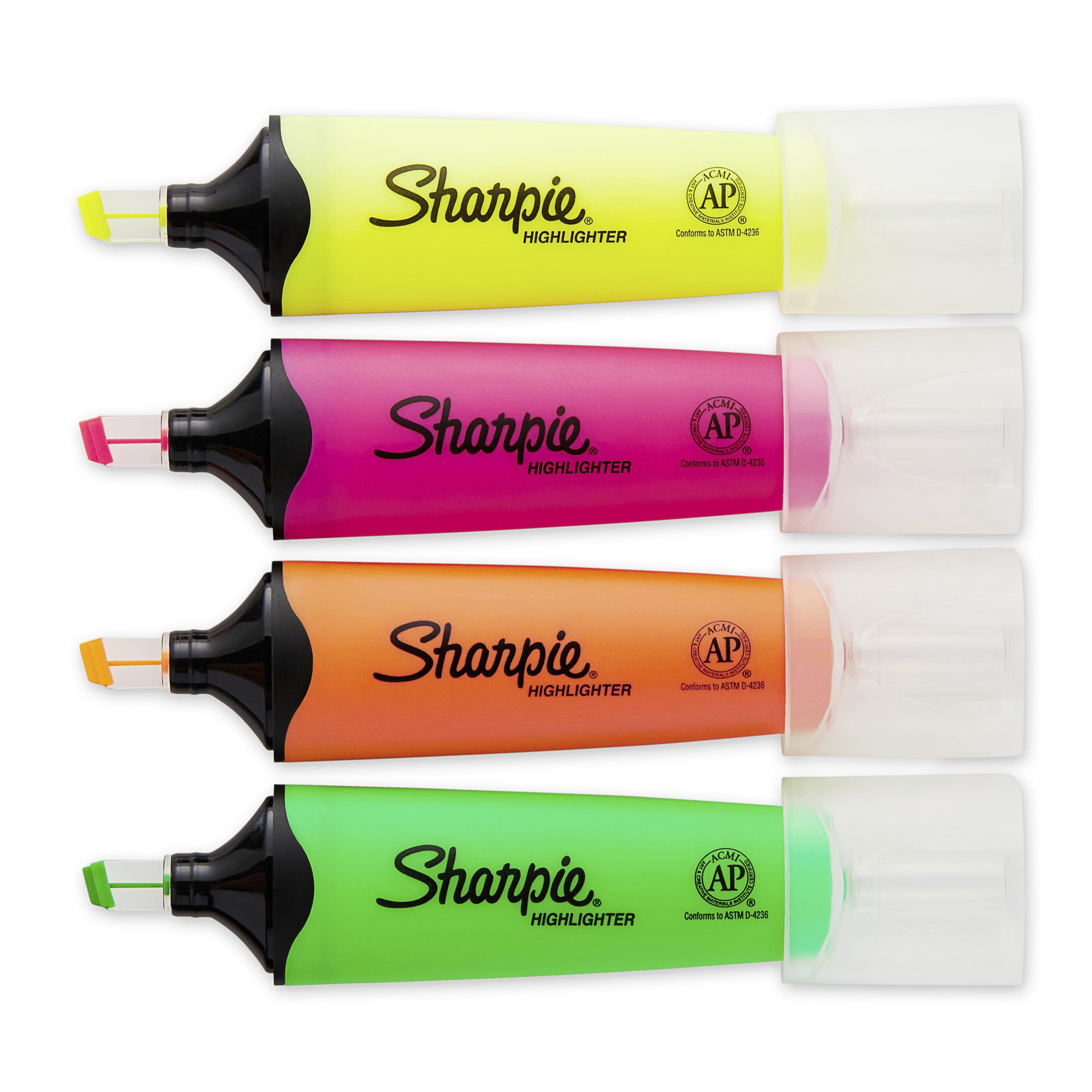 Sharpie Clearview Highlighter Assorted 4-Pack