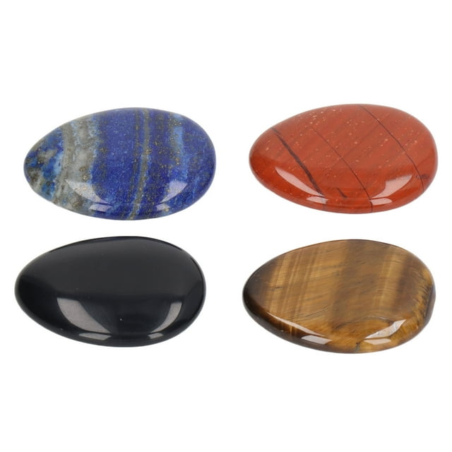 Pierres de Paume de Poche, 4 Pcs Pierre de Souci du Pouce Technologie de Pointe
