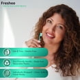 thumbnail image 3 of Beads disposable toothbrush with toothpaste–5 in 1 mini toothbrush, with dental floss, toothpick, tongue scraper|no need for water|individually packaged pre-applied toothpaste travel toothbrush|extra, 3 of 4