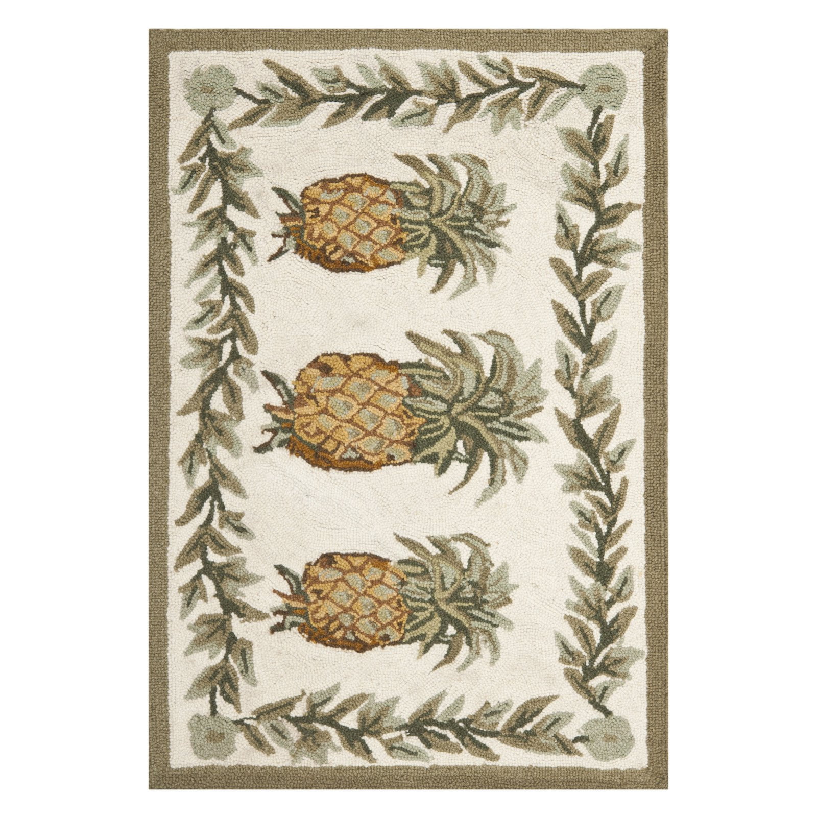 Safavieh Chelsea Pineapple Lovers Wool Area Rug