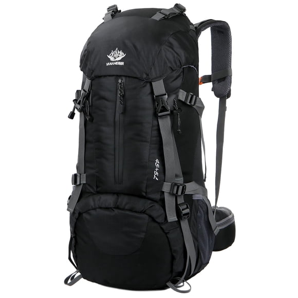 Mochila de senderismo WoneNice 50 L impermeable con funda para lluvia