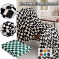 thumbnail image 2 of Throw Checked Large Polar Warm Soft Blanket Sofa Bed Car GX Travel, 2 of 9