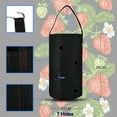 thumbnail image 3 of Vertical Garden Hanging Planter - 7 Hole Felt Bag for Strawberries, Compact Reusable Design, 3 of 7