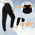 thumbnail image 2 of 1pcs fleece sweatpants--light gray, 2 of 5