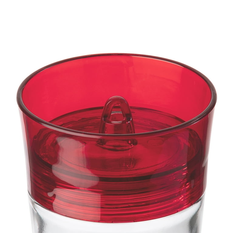 バードモア BIRDMORE More Birds Diamond Hummingbird Feeder, 30-Oz Nectar Capacity