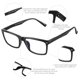 thumbnail image 3 of Cyxus Gafas de Filtro de Luz Azul Anti Fatiga de Ojos [Mejor Sueño] Lente Antireflejantes Gafas de Computadora Hombres y Mujeres Cyxus Style, 3 of 10