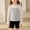 White A1, variant on YHAJDS Girls Lace Mesh Top Solid Color Long Sleeve Crewneck Blouse Daily Summer Lightweight Wear