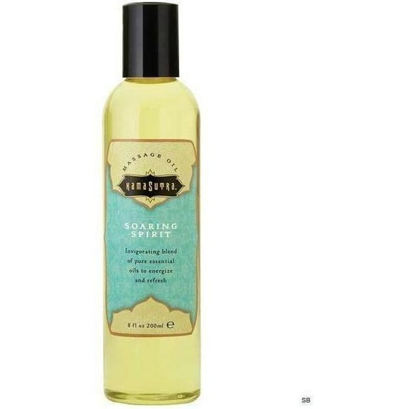 Lingerie Kama Sutra ELD-7376SS Huile Aromatique Kama Sutra 8 oz Soaring Spirit 8 Onces / Or
