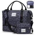 thumbnail image 1 of Bolsa de lona WOOMADA Weekender Overnight para mujer Black Leopard, 1 of 7