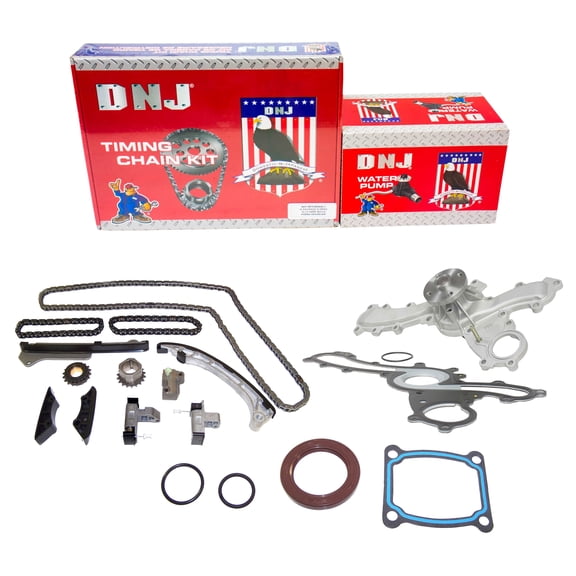 DNJ TK968WP Timing Chain Kit with Water Pump Fits Cars & Trucks 05-18 Lexus 3.5L V6 DOHC 24V