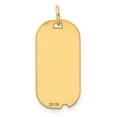 thumbnail image 3 of Sterling Silver GP Engraveable Dog Tag Polished Disc Charm QM442G/27, 3 of 4