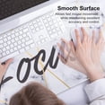 thumbnail image 5 of Mouse Pad, Large Desk Pads On Top of Desks, PU Leather Waterproof Mousepad, Cute Computer PC Laptop Writing Pads Accessories for School Office Home 31.5" x 15.7" - Marble Print, 5 of 6