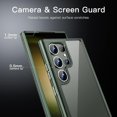 thumbnail image 4 of Case for Samsung Galaxy S23 Ultra 5G 6.8-Inch Non-Yellowing Shockproof Anti-Scratch Hard PC Back (Green), 4 of 4