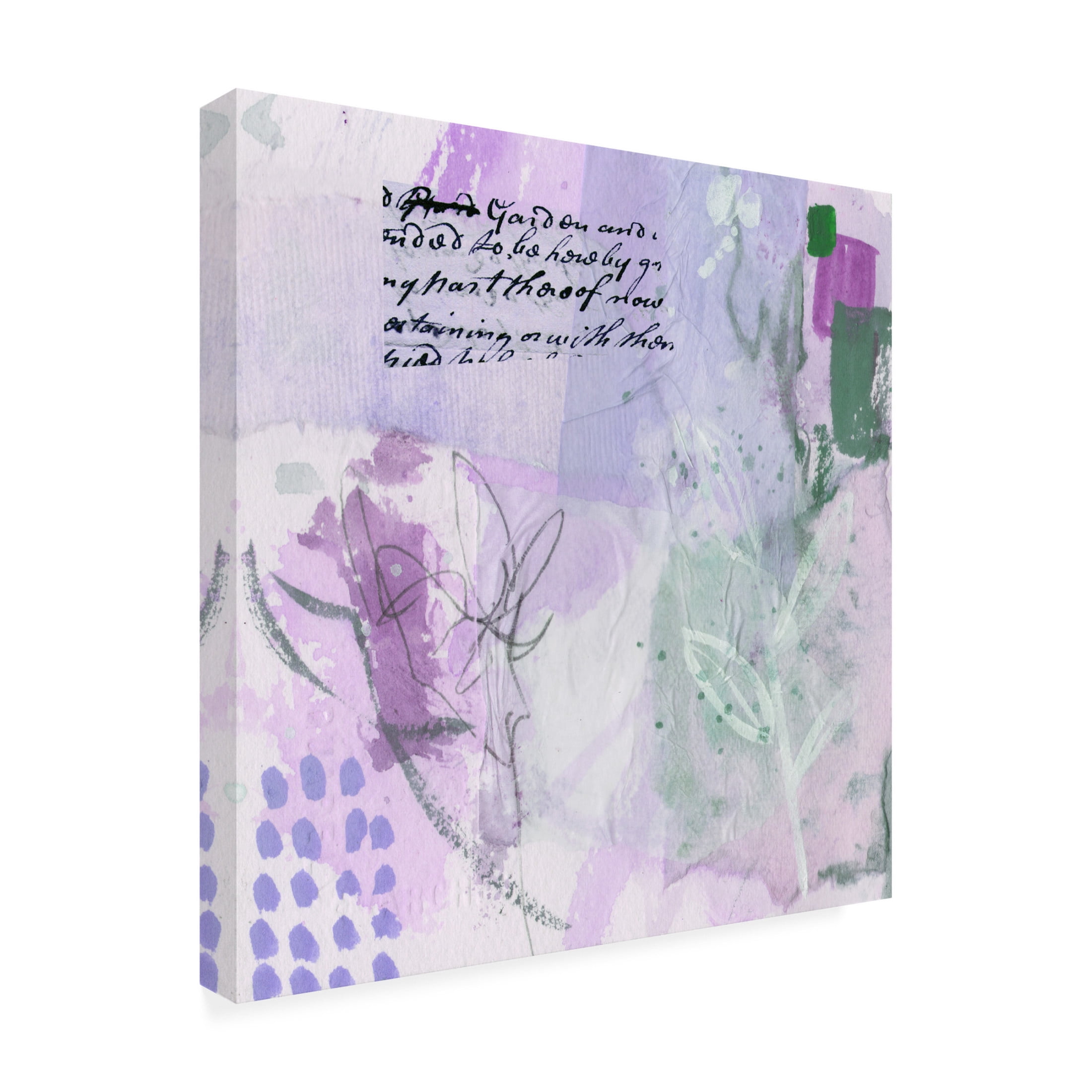 Trademark Fine Art Melissa Wang  Mindscape III Canvas Wall Art