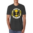 thumbnail image 2 of Wild Bobby Keep It Weird Alien Men Premium Tri Blend Tee, 2 of 6