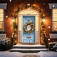 thumbnail image 4 of Happy Newyear Door Cover Decoration Door Cover Door Hanging Party Decoration Door Cover Tapestry, 4 of 9