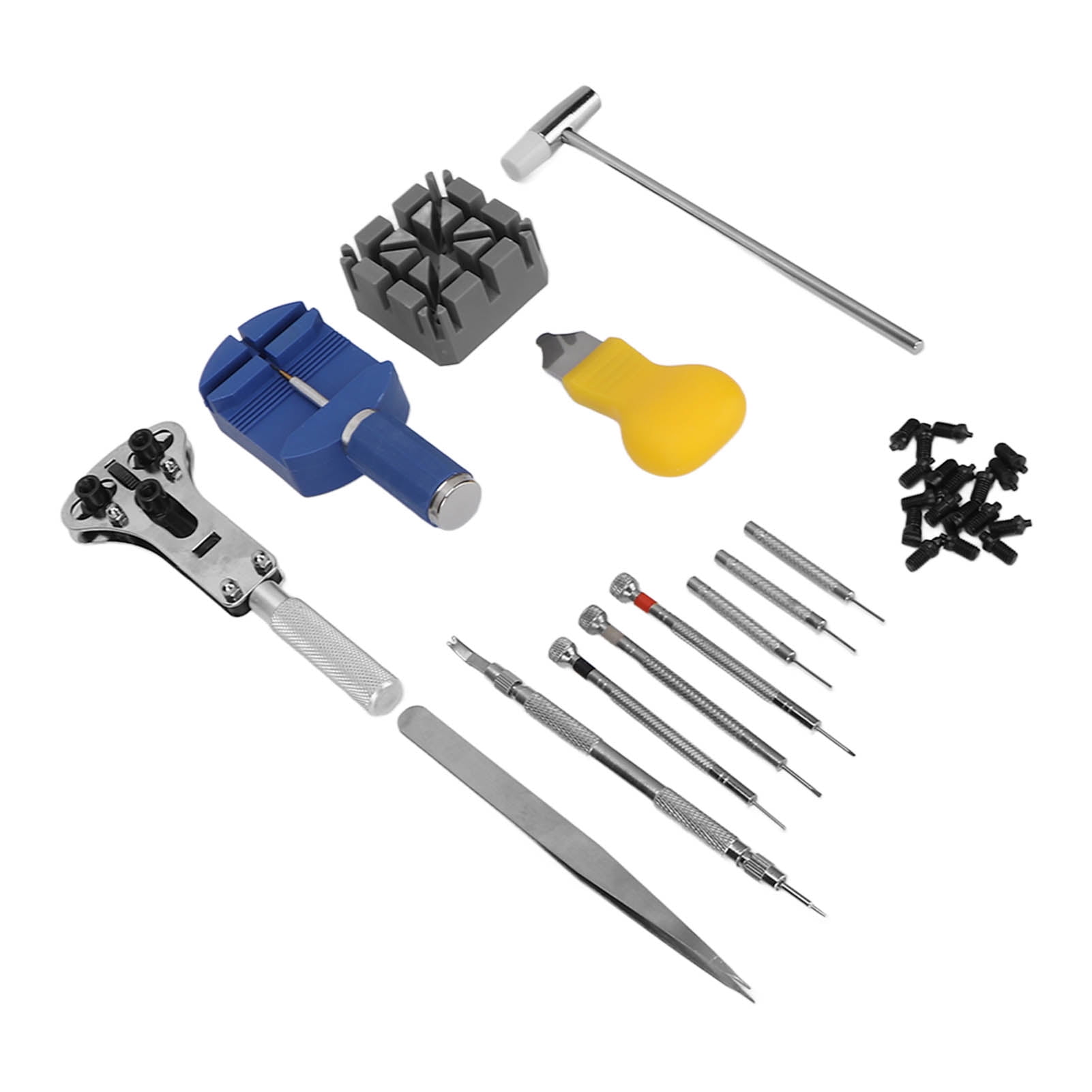 Ensemble d'Outils de Réparation de Montres, Kit de Remplacement de Piles de  Montre Professionnel pour Atelier de Montre
