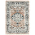 thumbnail image 5 of Wasilla Rust/Natural/Blue Area Rug 4x6 69152, 5 of 8