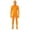 Orange, variant on HNMKIU Adult Unisex Tight Fit Bodysuit Solid Color Dance Stretch Apparel for Cosplay Stage Orange - M