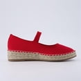 thumbnail image 5 of Cushionaire Tapas Canvas Mary Jane Flat Espadrilles for Women, Cushioned Comfort Closed Toe with Adjustable Strap, 5 of 11