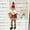 A, variant on EUDIDV Xmas Decoration Ornaments Christmas Decorative Tabletop Decorations, Long Legged Cloth Doll Dolls, Santa Claus Dolls Christmas Figurines