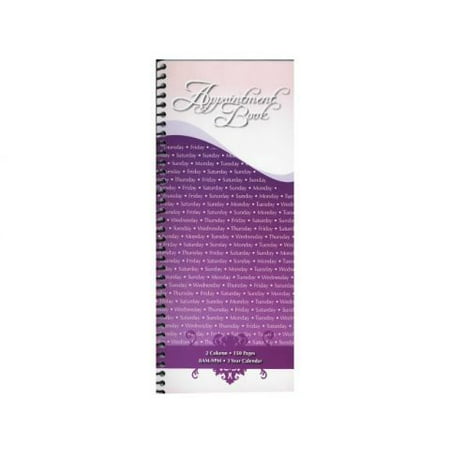 2 Column Pink Purple Appointment Book For Hair Nail Beauty Salon Spa 150 (Best Salon Appointment App)