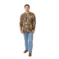 thumbnail image 2 of Realtree Men’s Long Sleeve  Hunting Cotton Shirt, Advantage Classic Camo , Relaxed Fit, Size S-5X, 2 of 8