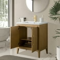 thumbnail image 3 of Vanity Art 30” Single Sink Bathroom Vanity Cabinet with Ceramic Countertop, 3 of 10