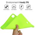 thumbnail image 3 of for iPad Pro 11 2022/2021/2020 Frosted Case, Slim Fit Lightweight Design Matte TPU Rubber Soft Skin Silicone Shockproof Protective Back Case Cover for iPad Pro 11 2022/2021/2020 - Fluorescentgreen, 3 of 9