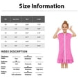 thumbnail image 3 of Grblisyd Girls Swim Cover Up Kids Swimsuit Coverup Terry Zip-Up Beach Bathing Suit Wraps, 3 of 6