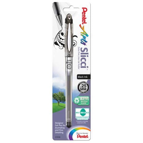 Arteza Gel Ink Colored Pens Set, Assorted Colors - Doodle, Draw, Journal -  60 Pack