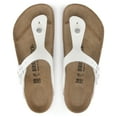 thumbnail image 6 of Birkenstock Gizeh Leather Sandal, 39, White, 6 of 6