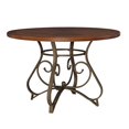 thumbnail image 2 of Powell Hamilton Dining Table, Cherry, 2 of 10