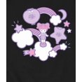 thumbnail image 3 of Polly Pocket - Polly Pocket Sticker Collage - Men's Crew Fleece Sweatshirt, 3 of 5