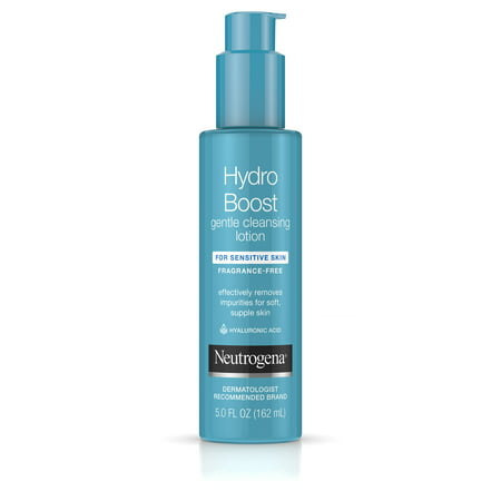 Neutrogena Hydro Boost Gentle Cleansing and Hydrating Face Lotion, 5.0 fl.