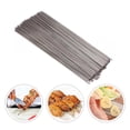 thumbnail image 2 of Tineasur 100Pcs Barbecue Skewer Tool Stainless Steel for Outdoor Cooking and Picnic, 2 of 7