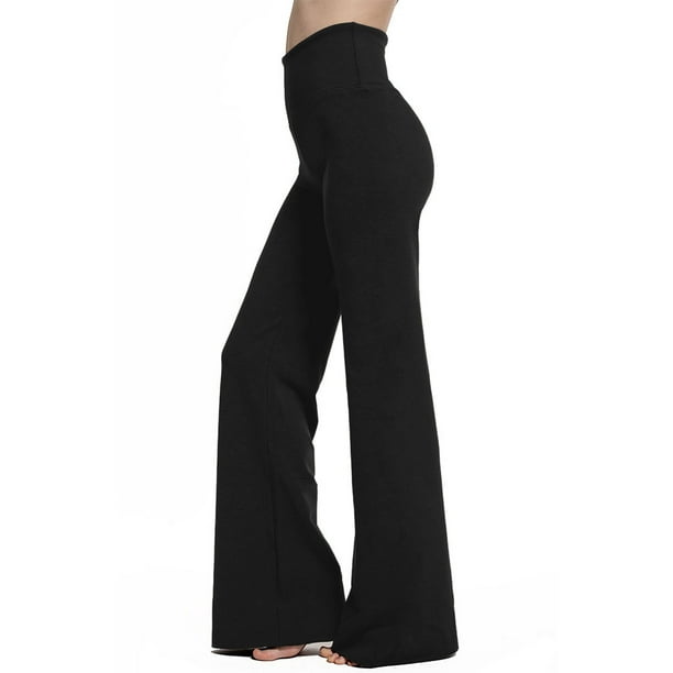 Womens Bootleg Yoga Pants Dress Pants Bell Bottom Bell Bottom Yoga Pants  Flare High Rise Solid Color Casual Bootcut : : Clothing, Shoes 