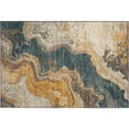 thumbnail image 2 of Addison Rugs Mayfield Premium Machine Washable Transitional Abstract Linen Rectangle Rug, 1'8" x 2'6", 2 of 6