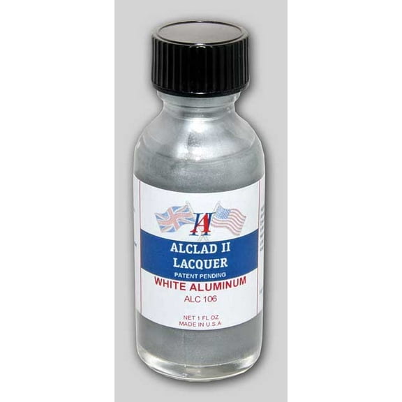 Alclad II Lacquers Light Aluminum 1oz ALC106 Lacquer Primers & Paints