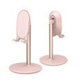 thumbnail image 2 of Bright Stone Phone Stand for Desk, Adjustable Cell Phone Holder for Desk, Compatible with 4"-12.9" Phones/Tablet/iPhone/iPad/Switch (Pink), 2 of 4