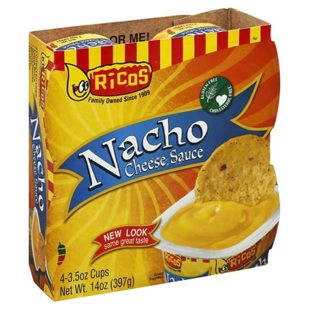Ricos Nacho Cheese Sauce, 4 ct