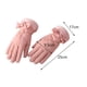 thumbnail image 5 of Guantes cálidos de inviern mujer, guantes térmicos con pantalla táctil, guantes de de para clima frío completos para ci Rosado SM SunniMix Guantes de invierno para mujer, 5 of 8
