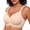Nude Jacquard/Skin Color Jacquard, variant on Women's Jelly Bra, No Underwire Scalloped Push Up, Buttery Soft T-shirt Seamless Full Coverage Convertible Everyday Bra, Sizes S to 3XL