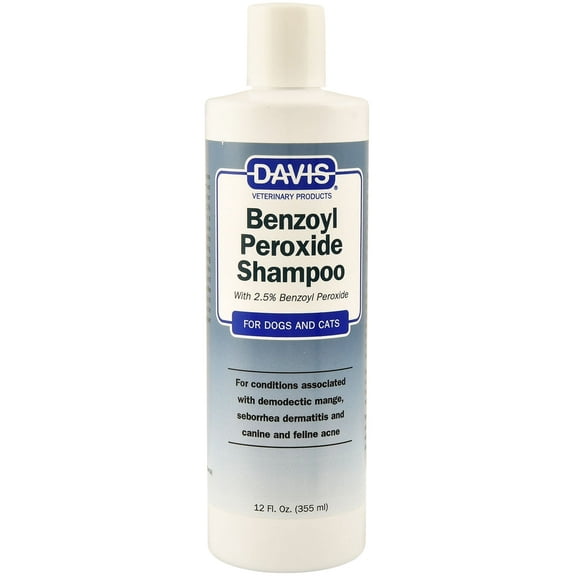 PetEdge Davis Benzoyl Peroxide Shamp 2.5%, 12 oz.