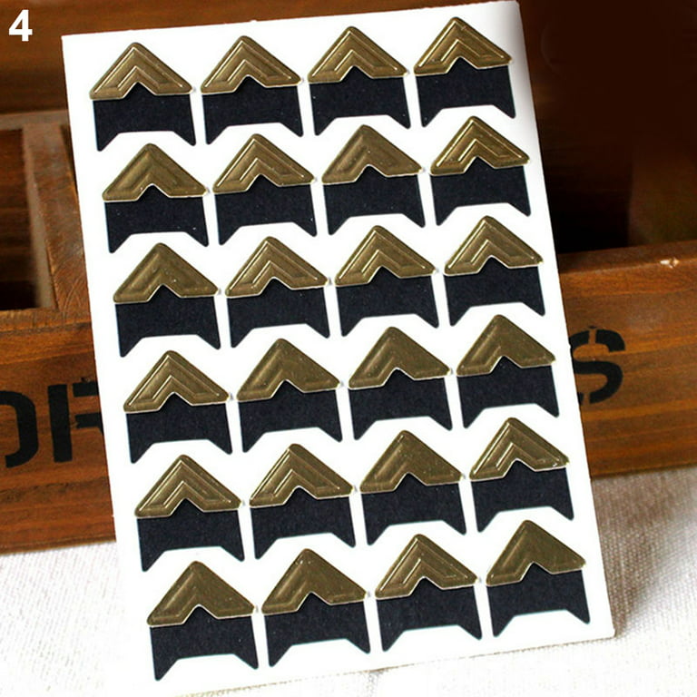 120pcs Photo Corners Sticker Paper For DIY Album Scrapbooking